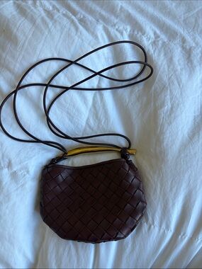 Bottega Veneta burgundy Sardine bag
